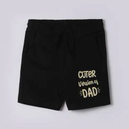 Juniors by Lifestyle Boys Black Cotton Printed Shorts-image-60