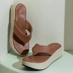 Inc.5 Women's Tan Thong Wedges-image-71