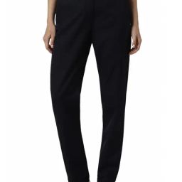 Van Heusen Black Plain Trousers-image-66