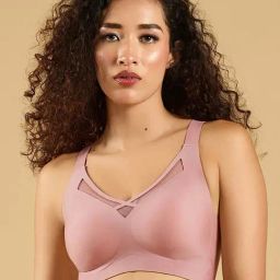 Soie Pink Regular Fit Bra-picture-39
