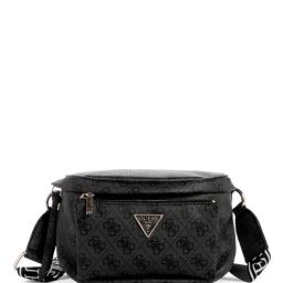 GUESS Coal POWER PLAY Printed Medium Cross Body Bag-24