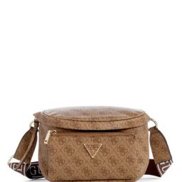 GUESS Latte POWER PLAY Printed Medium Cross Body Bag-image-40