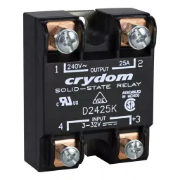 SENSATA/CRYDOM SOLID STATE RELAY, 48-530VAC, 50A, PANEL, HD4850K-image-61