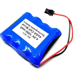 Invento ISC 1971 4.8V 1000 mAh Polymer Ni-cd Rechargeable 4 AA Cell Battery Pack for cordless phone-45