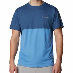 Columbia Blue Regular Fit Cirque River Crew T-Shirt-image-76