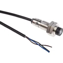 RS PRO Inductive Barrel-Style Proximity Sensor M12x1 8 mm Detection PNP 10-30 V DC, 2066160-16