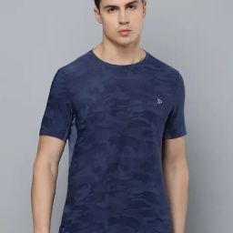 Sporto Men's Instacool Printed Jersey Tee with Side Mesh-image-6