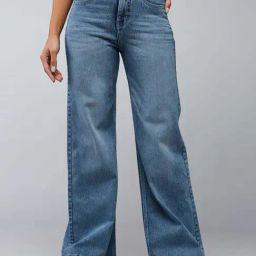 Dolce Crudo Blue Flared Fit Jeans-picture-27