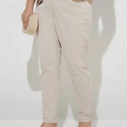 Gia by Westside Beige Mid-Rise Denim Jeggings-image-21