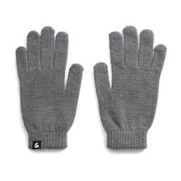 Jack & Jones Grey Melange Gloves-image-46