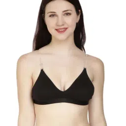 AROUSY Black Cotton Everyday Bra-picture-0