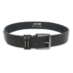 Spykar Black Leather Casual BeltFor Men-20