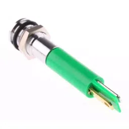 RS PRO Green Panel Mount Indicator 220V AC, Mounting Hole Size 8 mm, Termination Type Solder Tab, IP Rating IP67, Model No 7001697 image 3