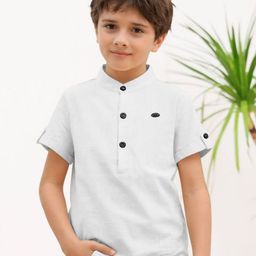 BAESD Boys Original Semi Sheer Formal Shirt-21