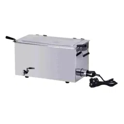 Florix Nation Instrument Sterlizer Stainless Steel 10x5x5 Inch Silver, UB9304-44