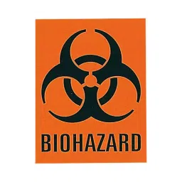 AS ONE Biohazard Mark Sticker Paper & Strong Adhesive 85×110 mm, KBH-3-image-22