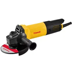 POLYMAK Angle Grinder 1050 W Power Electric Corded Yellow & Black 100 mm Wheel Size, PMAG4-1050B-image-90