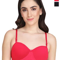 Liigne Pack Of 2 Full Coverage Lightly Padded Everyday Bra - All Day Comfort-49