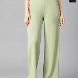 Brainbees Women Pack of 2 Straight Leg High-Rise Trousers-image-12