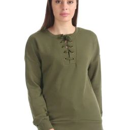 U.S. Polo Assn. Olive Cotton Sweatshirt-image-32