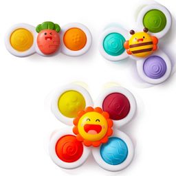 FunBlast Fidget Baby Spinner Toy  Pack of 3 (Pop A Spin)-17