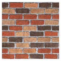 Jaamso Royals Rust & Beige Retro Textured Self Adhesive Vinyl Wallpaper-20