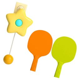 Sanjary Hanging Table Tennis Trainer Lovely Shapes Easy Assembly Indoor Table Tennis - Color & Desing May Vary-14