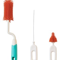 Bembika Baby Bottle Brushes: The Ultimate Bottle Brush Set For Your Baby'S Feeding Bottle Brush And Nipple Cleaner Brush Needs Green -(Dinosaur Bottle Brush 3-Piece Set)-image-46