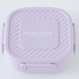 ZOE Lunch Box with Spoon & Fork - Purple-image-6