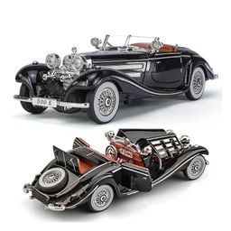 Sanjary Mercedes Benz Classic Vintage Alloy Diecast Car Model Sound Car color design may vary-image-65