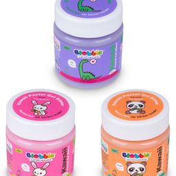Blobbie Kawaii Pastel Gel Slime Set of 3 for Girls-15