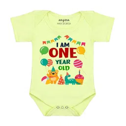 Arvesa Infants Printed Short Sleeve Bodysuit-image-67
