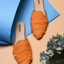 Killer Women Ethnic Pointed Toe Mules-image-73