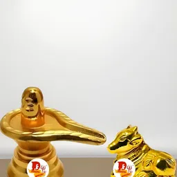 DARIDRA BHANJAN Gold-Toned Religious Idol Showpiece-image-8