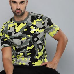 Puma Men ESS Camouflage AOP Pure Cotton T-shirt-image-96