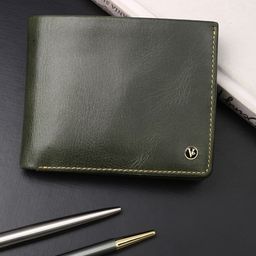 Van Heusen Men Leather Two Fold Wallet-25