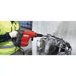 Hilti TE 800 Concrete Demolition Hammer with Tool Case, Pointed Chisel, Side Handle & Grease 50 ml 3819143 image 2