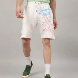 Free Authority Off White Regular Fit One Piece Printed Shorts-image-59