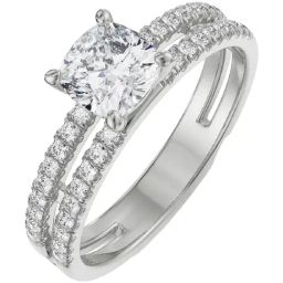 Emori 18k White Gold & Diamond Sparkling Rachel Ring-image-102