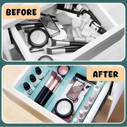 JD FRESH Blue Set of 5 Regular Makeup Organiser-picture-37