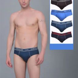 Dollar Lehar Assorted Cotton Regular Fit Briefs - Pack Of 5-picture-34