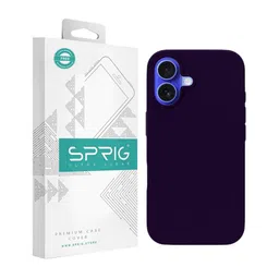SPRIG Solid Printed iPhone 16 Back Case Mobile Accessories-26