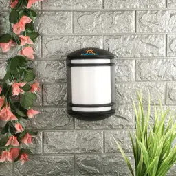 DecorativeRay White & Black Aluminium Outdoor Wall Light - Set of 1-image-60