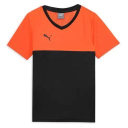 Puma Kids Rickie Orange-Puma Black T-Shirt-20