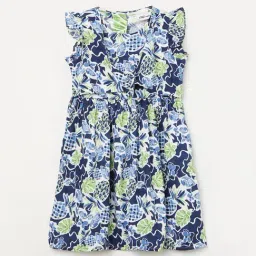 Fame Forever by Lifestyle Kids Multicolor Printed Regular Fit Dress-image-79