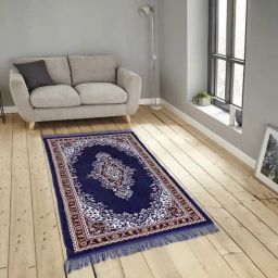 Klotthe Navy Wool Extra Large-Sized Floor Carpet-image-47