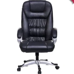 Adiko Systems Black Center-Tilt Mechanism Executive Chair-70