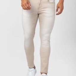 Spykar Beige Cotton Slim Fit Jeans-image-15