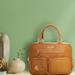 PELLE LUXUR Tan Large Handbag-picture-16