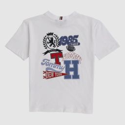 Tommy Hilfiger Boys Graphic Printed Cotton Relaxed Fit T-shirt-picture-38